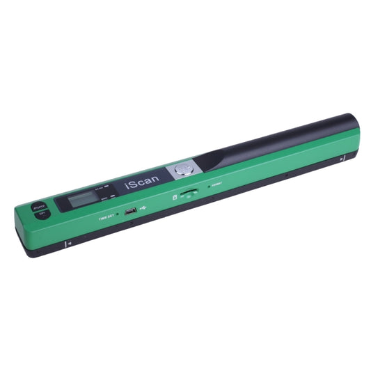 iScan01 Mobile Document Handheld Scanner with LED Display, A4 Contact Image Sensor(Green) - Portable Scanner by buy2fix | Online Shopping UK | buy2fix