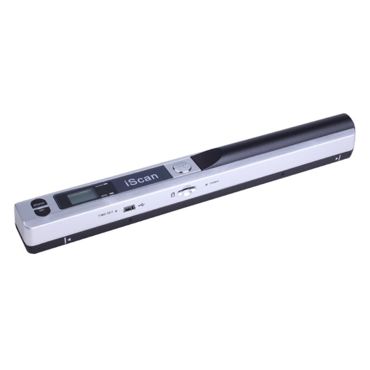 iScan01 Mobile Document Handheld Scanner with LED Display, A4 Contact Image Sensor(Silver) - Portable Scanner by buy2fix | Online Shopping UK | buy2fix
