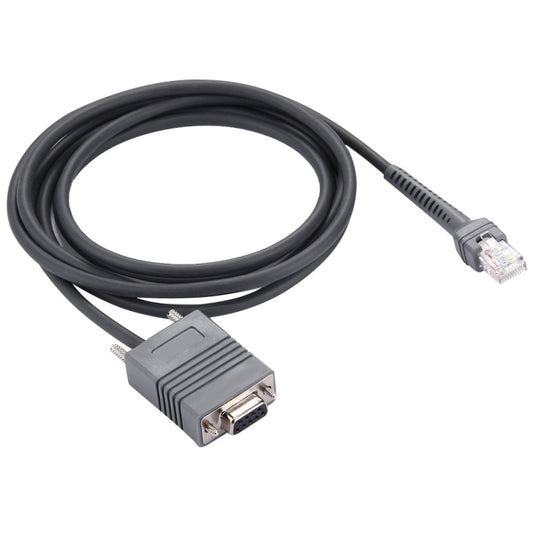 2m RS232 to RJ45 Scanner Serial Data Cable for Symbol LS2208(Grey) - Accessories by buy2fix | Online Shopping UK | buy2fix