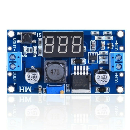 LDTR-WG0178 LM2596 Power Step-down Voltage Regulator Module Voltmeter Display - Boards & Shields by buy2fix | Online Shopping UK | buy2fix