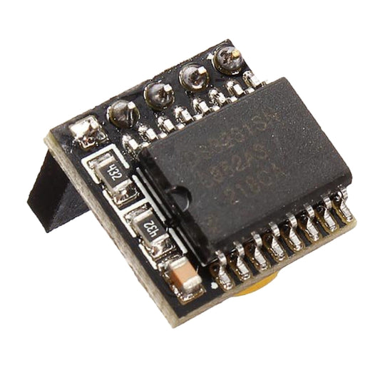 LDTR-WG0211 DS3231 Clock Module 3.3V / 5V High Accuracy For Raspberry Pi (Black) - Raspberry Pi Accessories by buy2fix | Online Shopping UK | buy2fix