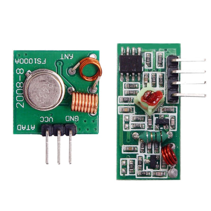 LDTR-WG0241 DIY 433MHz Wireless Transmitter + Receiving Module Superregeneration (Green) - Transmitters & Receivers Module by buy2fix | Online Shopping UK | buy2fix