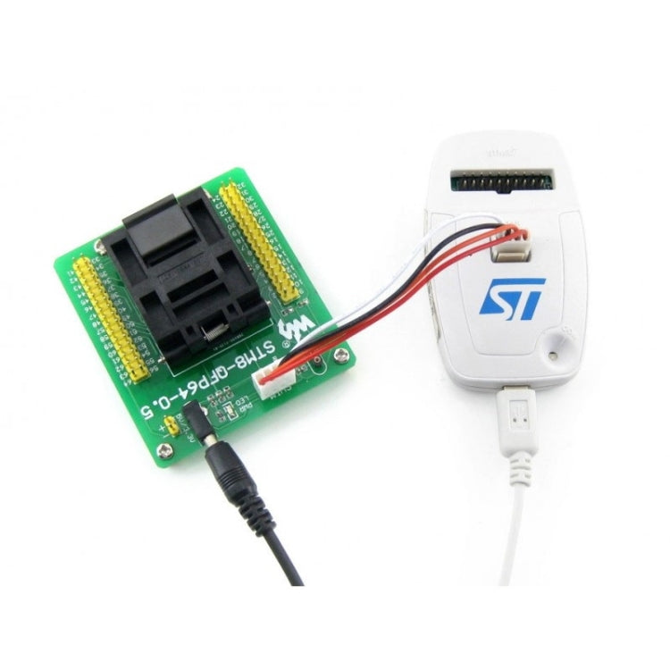 Waveshare STM8-QFP64-0.5, Programmer Adapter by Waveshare