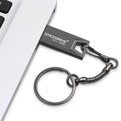STICKDRIVE 64GB USB 3.0 High Speed Mini Metal U Disk (Silver Grey) - USB Flash Drives by STICKDRIVE | Online Shopping UK | buy2fix