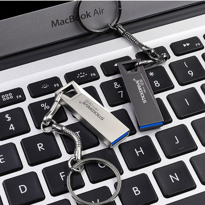 STICKDRIVE 64GB USB 3.0 High Speed Mini Metal U Disk (Silver Grey) - USB Flash Drives by STICKDRIVE | Online Shopping UK | buy2fix