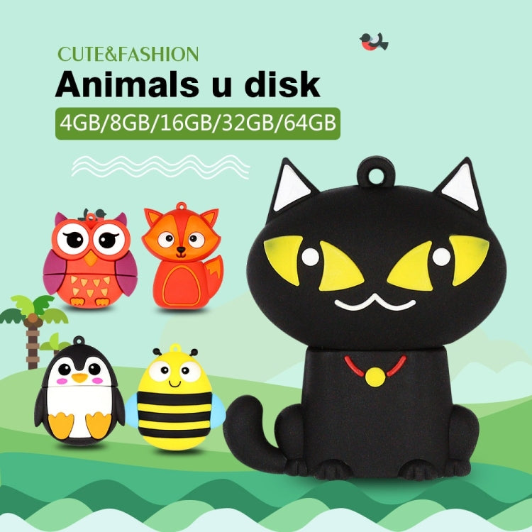 MicroDrive 32GB USB 2.0 Creative Cute Owl U Disk - USB Flash Drives by MicroDrive | Online Shopping UK | buy2fix