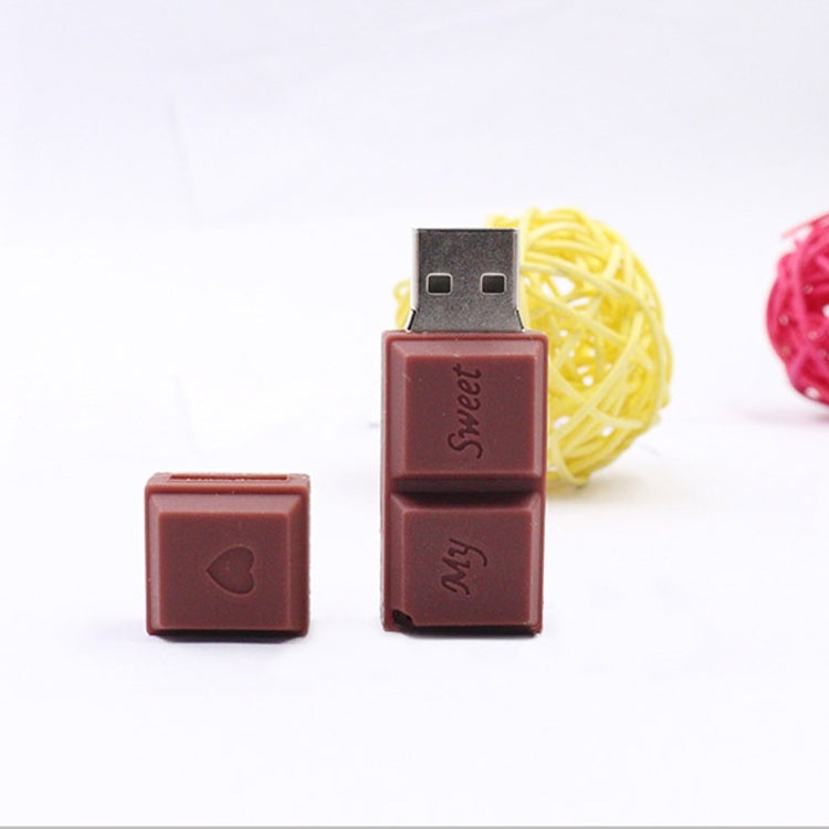 MicroDrive 32GB USB 2.0 Creative Chocolate U Disk - USB Flash Drives by MicroDrive | Online Shopping UK | buy2fix