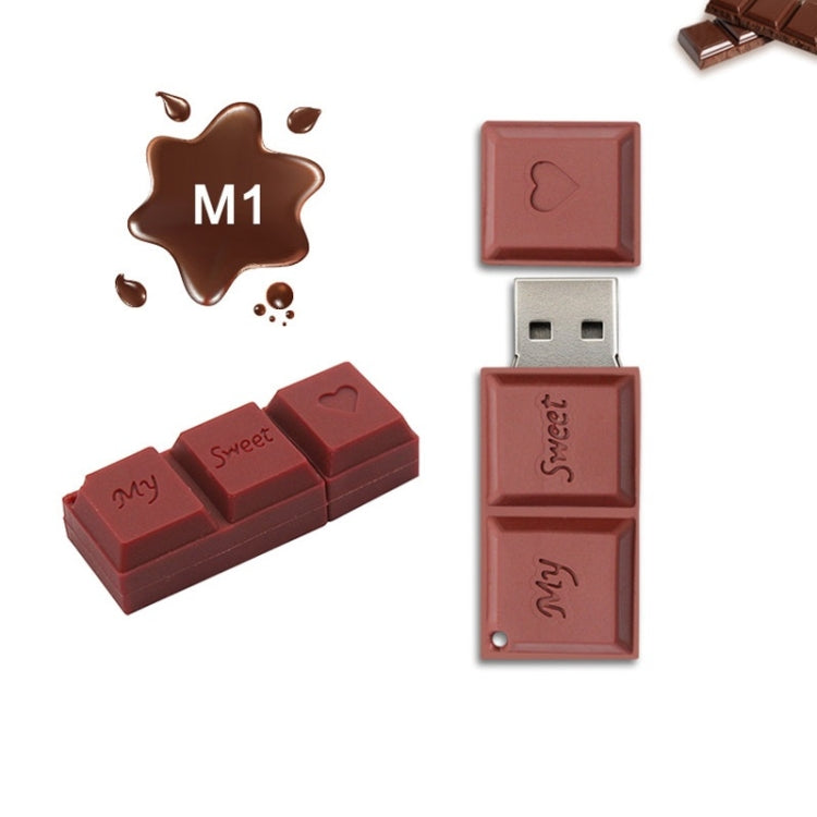 MicroDrive 32GB USB 2.0 Creative Chocolate U Disk - USB Flash Drives by MicroDrive | Online Shopping UK | buy2fix
