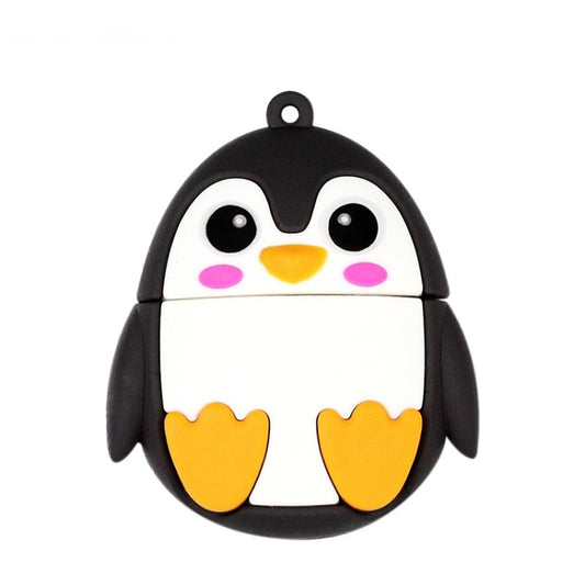 MicroDrive 128GB USB 2.0 Creative Cute Penguin U Disk - USB Flash Drives by MicroDrive | Online Shopping UK | buy2fix