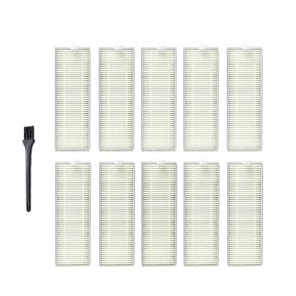 XI268 10 PCS I259 Filter+ G101 Small Black Brush for ILIFE A7 A9 - For ILIFE Accessories by buy2fix | Online Shopping UK | buy2fix