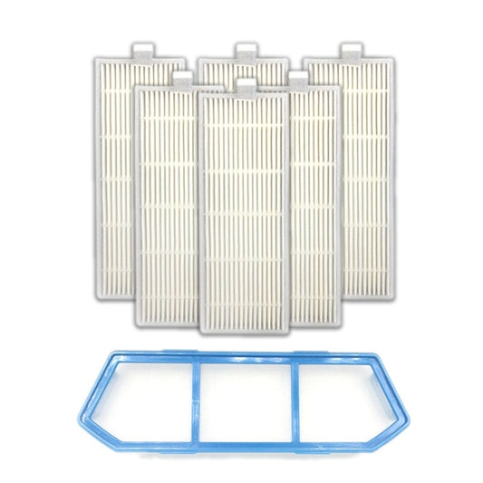 XI226 I205 Primary Filter + 6 PCS I207 Filters for ILIFE A4 / A4S / A6 - For ILIFE Accessories by buy2fix | Online Shopping UK | buy2fix