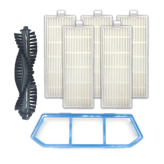 XI231 I205 Primary Filter + 5 PCS I207 Filter + I203 Main Brush Set for ILIFE A4S - For ILIFE Accessories by buy2fix | Online Shopping UK | buy2fix