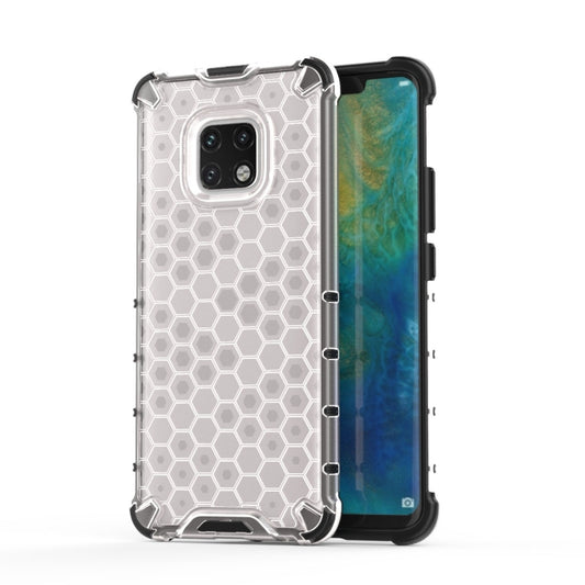 Shockproof Honeycomb PC + TPU Case for Huawei Mate 20 Pro (Transparent) - Huawei Cases by buy2fix | Online Shopping UK | buy2fix