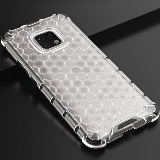 Shockproof Honeycomb PC + TPU Case for Huawei Mate 20 Pro (Transparent) - Huawei Cases by buy2fix | Online Shopping UK | buy2fix