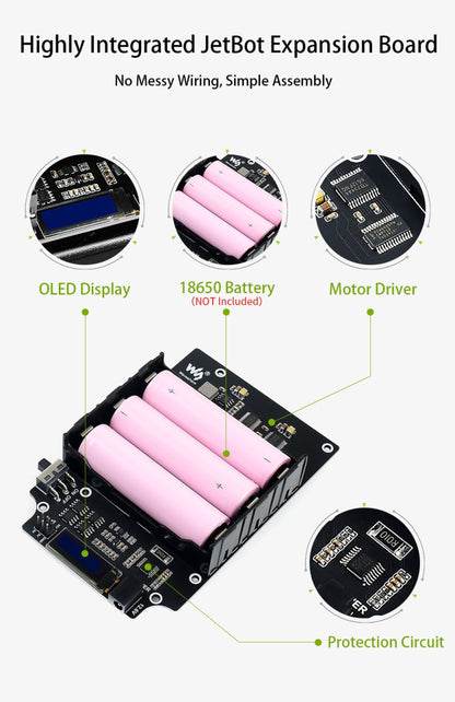 Waveshare JetBot AI Kit, AI Robot Based on Jetson Nano by Waveshare