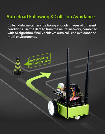 Waveshare JetBot AI Kit, AI Robot Based on Jetson Nano by Waveshare