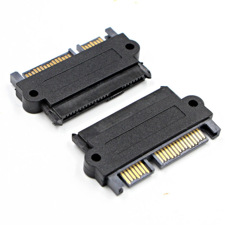 Professional SFF-8482 SAS to SATA 180 Degrees Angle Adapter for Motherboard by buy2fix