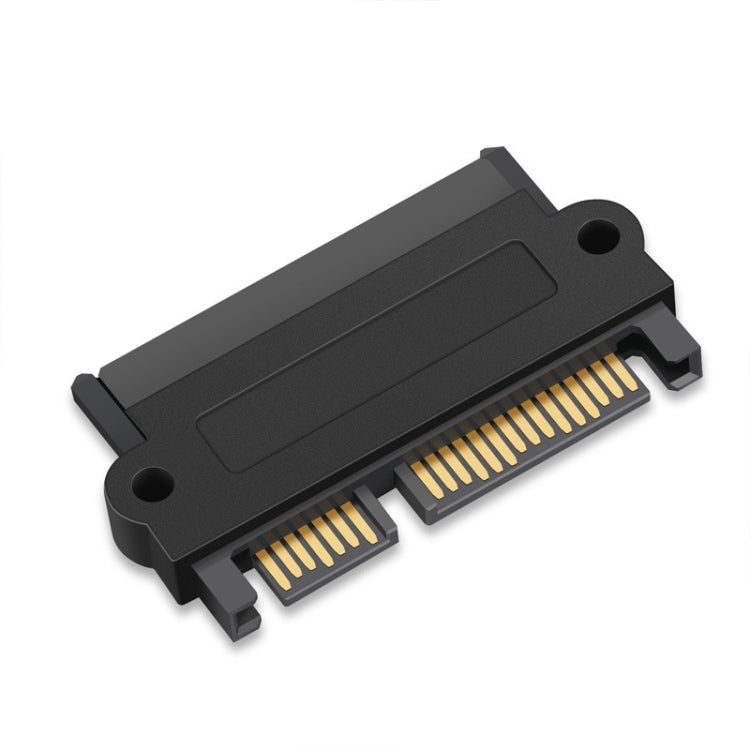 Professional SFF-8482 SAS to SATA 180 Degrees Angle Adapter for Motherboard by buy2fix