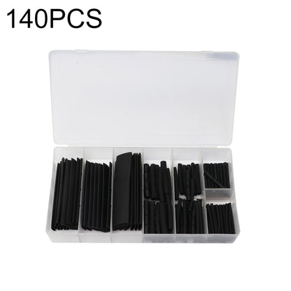140 PCS / Box Waterproof High Toughness Oxidation Resistance Seal Heat-shrinkable Butt Wire Tube, Random Color Delivery - DIY Cables by buy2fix | Online Shopping UK | buy2fix