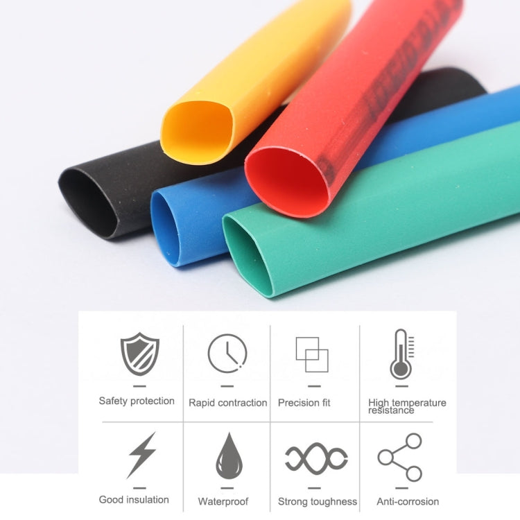 140 PCS / Box Waterproof High Toughness Oxidation Resistance Seal Heat-shrinkable Butt Wire Tube, Random Color Delivery - DIY Cables by buy2fix | Online Shopping UK | buy2fix