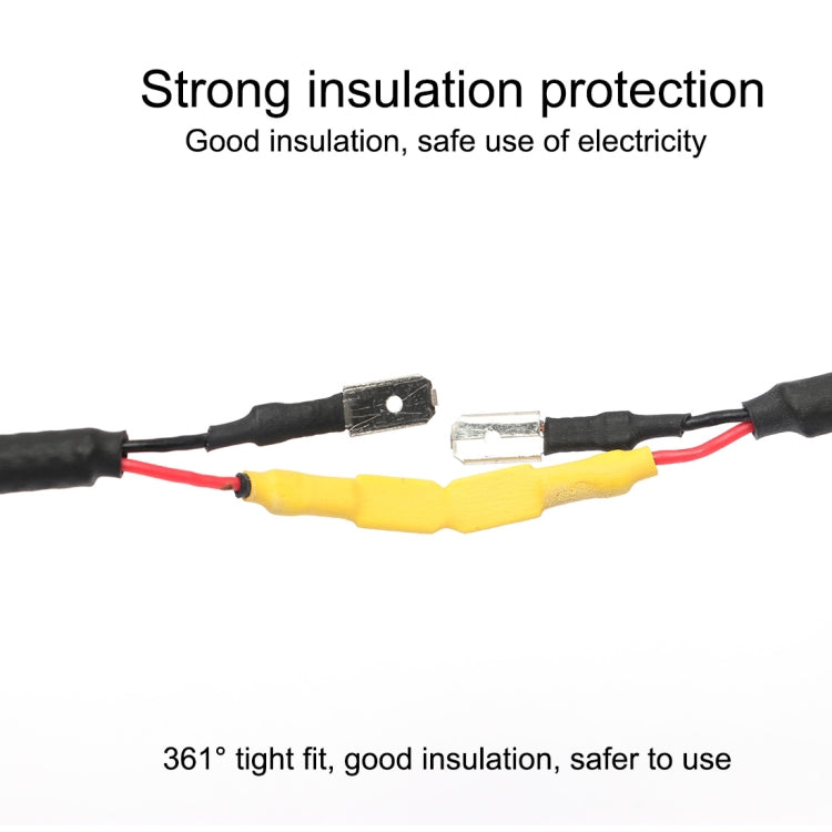 140 PCS / Box Waterproof High Toughness Oxidation Resistance Seal Heat-shrinkable Butt Wire Tube, Random Color Delivery - DIY Cables by buy2fix | Online Shopping UK | buy2fix