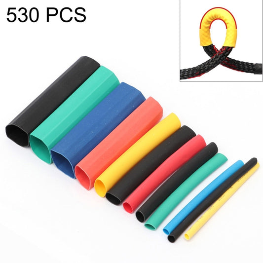 530 Colorful PCS Waterproof High Toughness Oxidation Resistance Seal Heat Shrinkable Tube - DIY Cables by buy2fix | Online Shopping UK | buy2fix