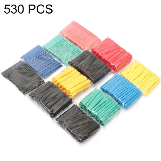 530 Colorful PCS Waterproof High Toughness Oxidation Resistance Seal Heat Shrinkable Tube - DIY Cables by buy2fix | Online Shopping UK | buy2fix